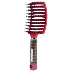 Detangling Hair Brush Hair Comb Hair Brush Bristle & Nylon Women Wet Massage Comb Curly Hairdressing Salon Styling Tools