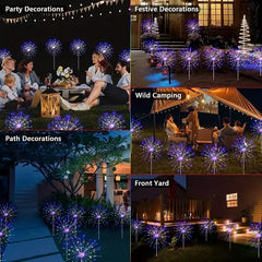 Garden Solar Lights Fireworks (1Pc)