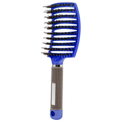 Detangling Hair Brush Hair Comb Hair Brush Bristle & Nylon Women Wet Massage Comb Curly Hairdressing Salon Styling Tools