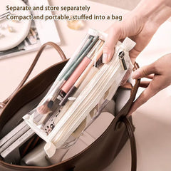 4 in 1 Portable Makeup Bag Travel Makeup Bag with 4 Removable Compartments for Outdoor/Travel Organizer Makeup Bag