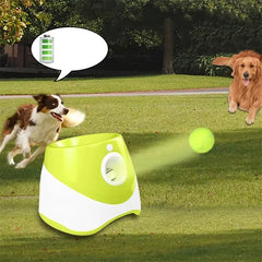 Dog Tennis Ball Launcher Dogs Chase Automatic Toys Automatic Fun Interactive Machine Fun Interactive Catapult Throw Rechargable