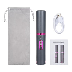 Portable Wireless Rechargeable Hair Straightening Iron Curling Iron