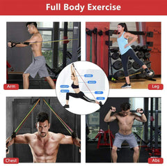 11PCS Set Resistance Bands Workout Kit