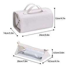 4 in 1 Portable Makeup Bag Travel Makeup Bag with 4 Removable Compartments for Outdoor/Travel Organizer Makeup Bag