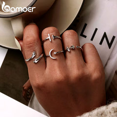 925 Sterling Silver Hug Warmth and Love Ring