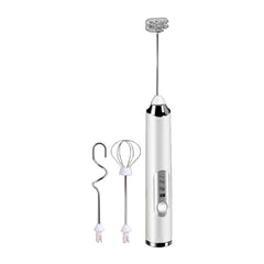 Mini Electric Milk Foamer Blender Wireless Coffee Whisk Mixer Handheld Egg Beater Cappuccino Frother Mixer Kitchen Whisk Tools