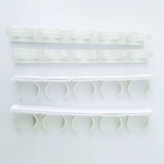 Kitchen Storage Rack Wall Mount Spice Rack Seasoning Bottle Plastic Clip Rack Cabinet Door Hooks Jar Spice Holder Tools