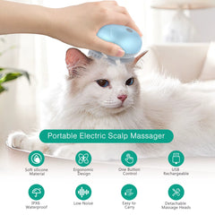 Handheld Cat and Dog Massager